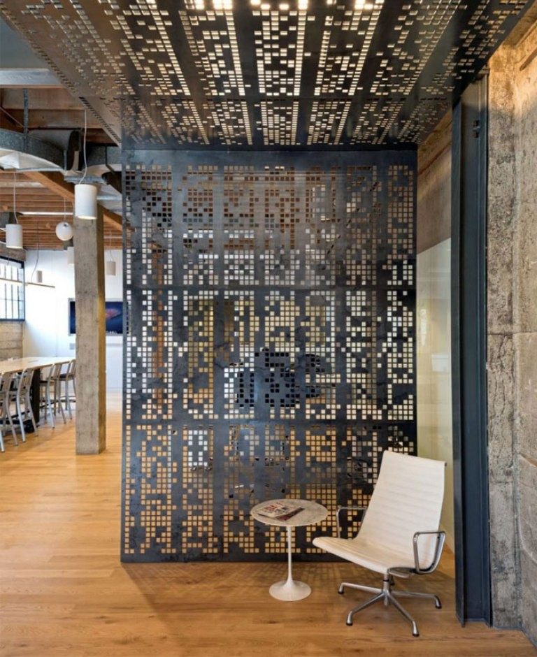 perforated-metal-sheet-ideas-61 63 Awesome Perforated Metal Sheet Ideas to Decorate Your Home