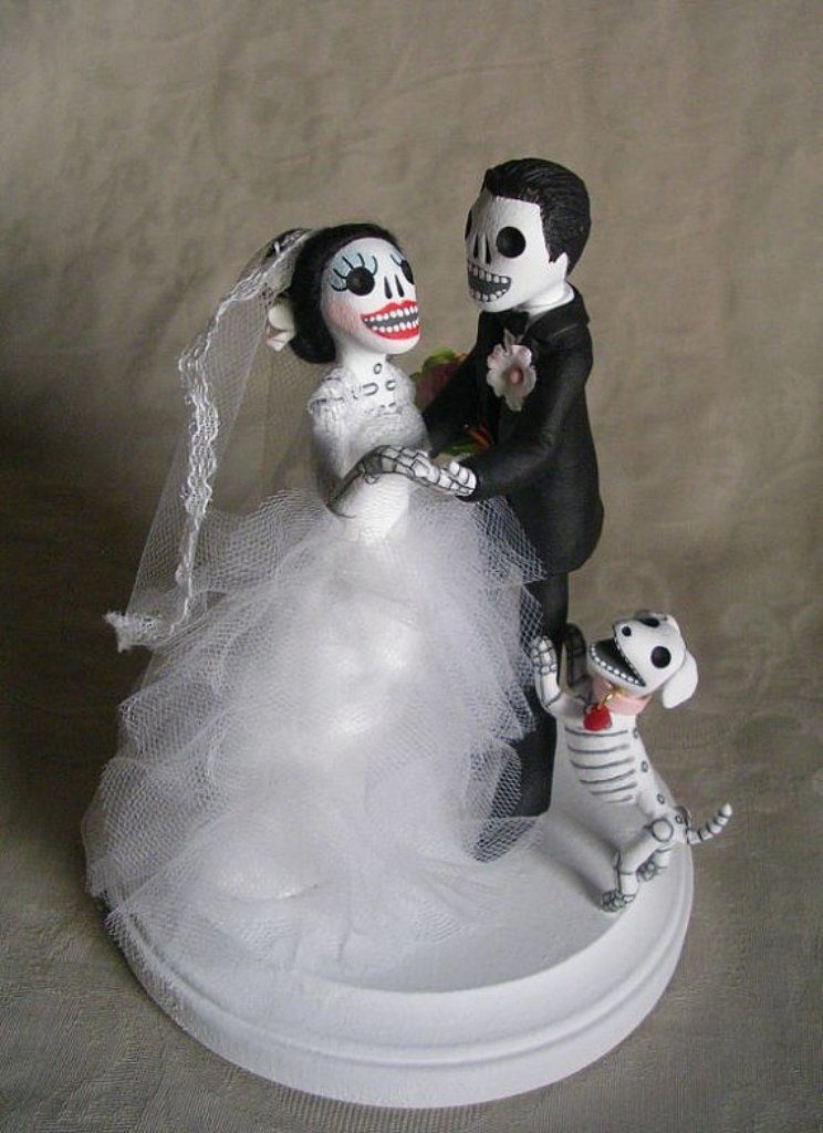 united till death separates us wedding cake toppers (3)
