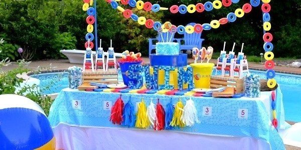 Celebrate Events around the Pool Idea for Teens Pool Party