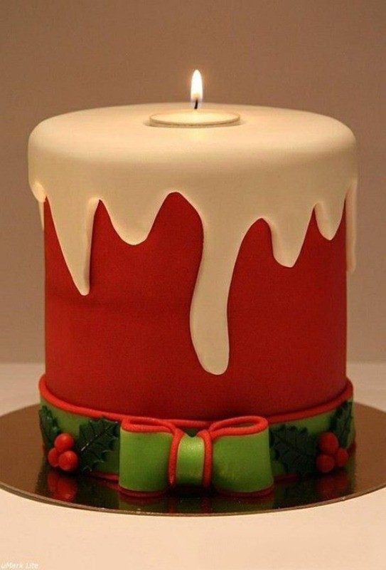 Christmas-Cake-Decoration-Ideas-2017-11 82+ Mouthwatering Christmas Cake Decoration Ideas