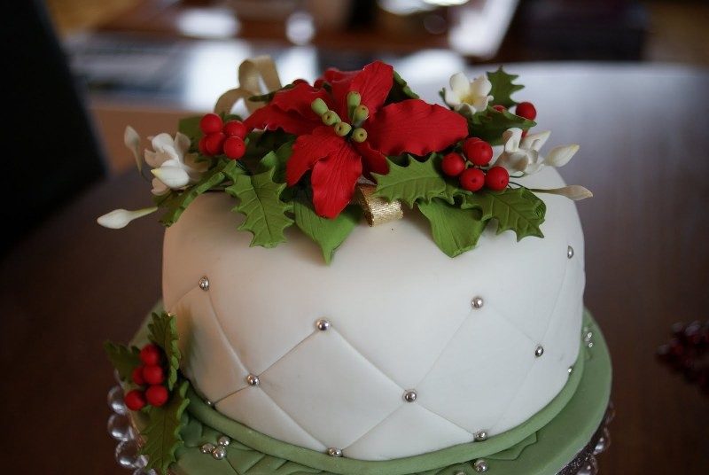 Christmas Cake Decoration Ideas 2017 (38)