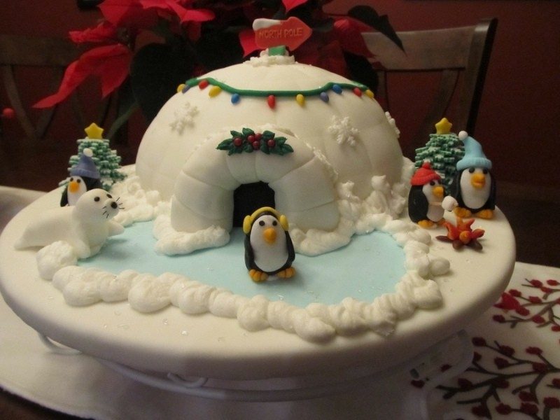 Christmas Cake Decoration Ideas 2017 (42)
