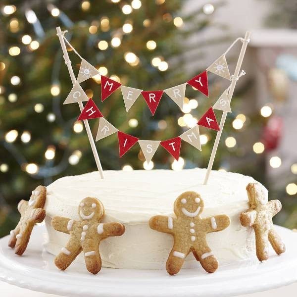 Christmas Cake Decoration Ideas 2017 (50)