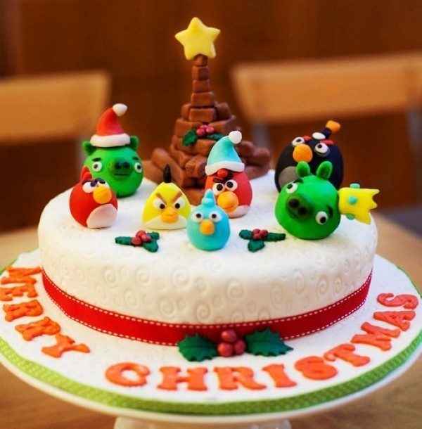 Christmas Cake Decoration Ideas 2017 (61)