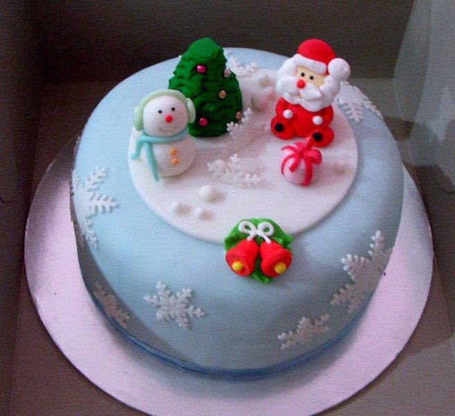 Christmas-Cake-Decoration-Ideas-2017-77 82+ Mouthwatering Christmas Cake Decoration Ideas