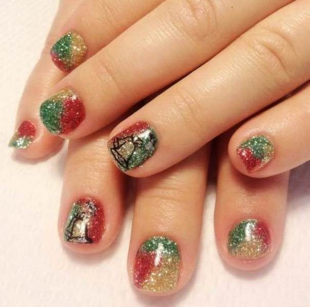 Christmas Nail Art Design Ideas 2017 (15)