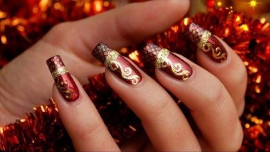 Christmas Nail Art Design Ideas 2017 27 88+ Hottest Christmas Nail Art Design Ideas - 48
