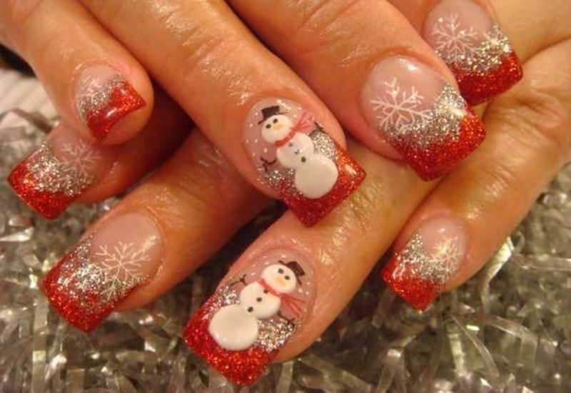 Christmas Nail Art Design Ideas 2017 (32)