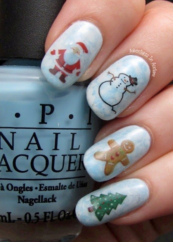 Christmas Nail Art Design Ideas 2017 (33)