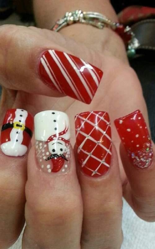 Christmas Nail Art Design Ideas 2017 (35)