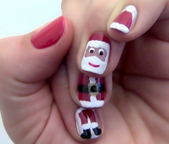 Christmas Nail Art Design Ideas 2017 (55)
