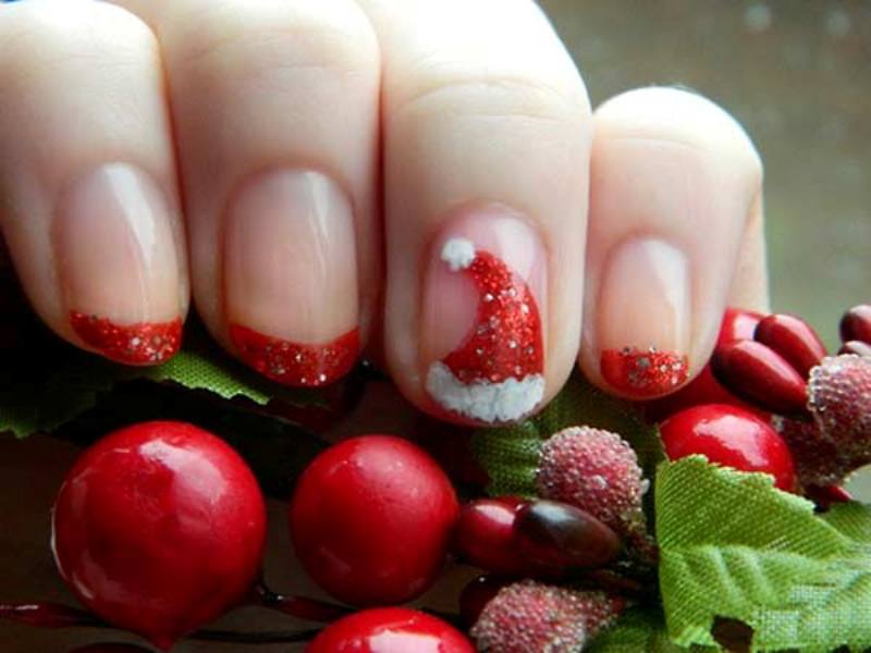 Christmas Nail Art Design Ideas 2017 (58)