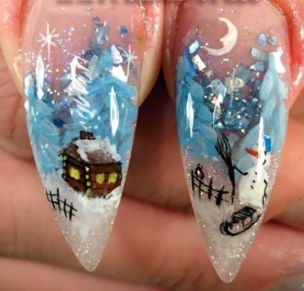 Christmas Nail Art Design Ideas 2017 (61)