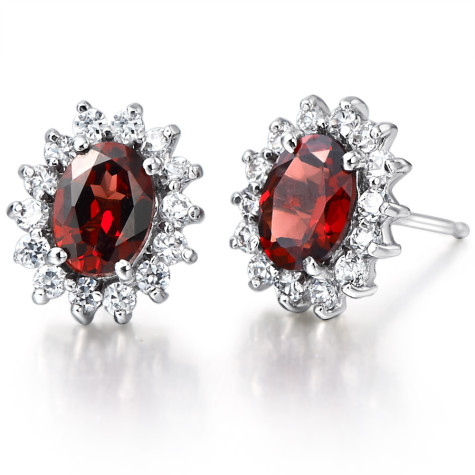 Garnet9 How Do You Select Gemstones For Young Girls? - 6 Women's Jewelry Pieces