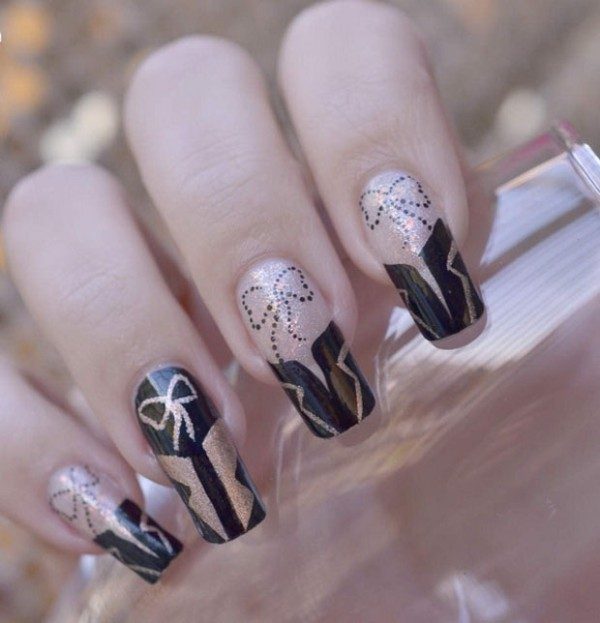 89+ Astonishing New Year's Eve Nail Design Ideas for Winter 74 New Years Eve Nail Art Design Ideas 2017 (72)