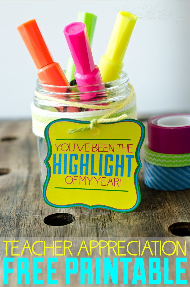 Prove them they are highlighter in Teacher’s days Appreciation Gift