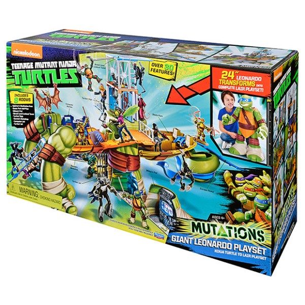 Turtles Giant Leo Playset