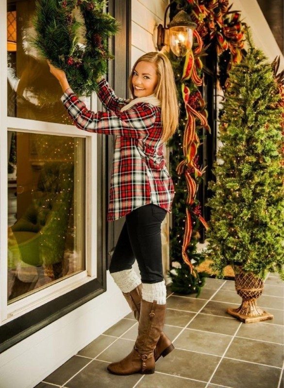 50 Magnificent Christmas Outfit Ideas 39 christmas outfit ideas 2017 (35)