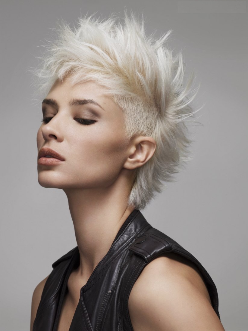 Sexiest Prom Hairstyles for Short Hairs 21 Platinum Undercut Hairstyle