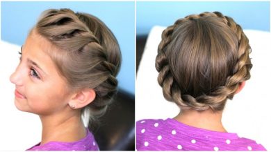 Most Trendy Classic Prom Hairstyles of Long Hairs 31 Twisted Flower Crown