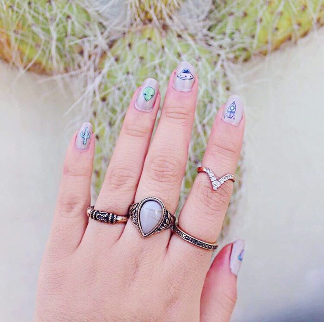 50+ Coolest Wedding Nail Design Ideas 65 tumblr_o1pxis4gmm1su0xqyo1_1280