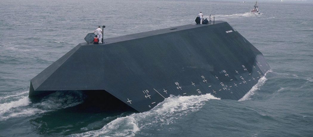 1983-Lockheed-Martin-Sea-Shadow-Sealth-Ship-2 Top 10 Craziest Future Boat Designs