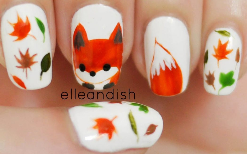 Cartoon-Thanksgiving-Designs2 Top 10 Hottest Thanksgiving Nail Art Designs To Try