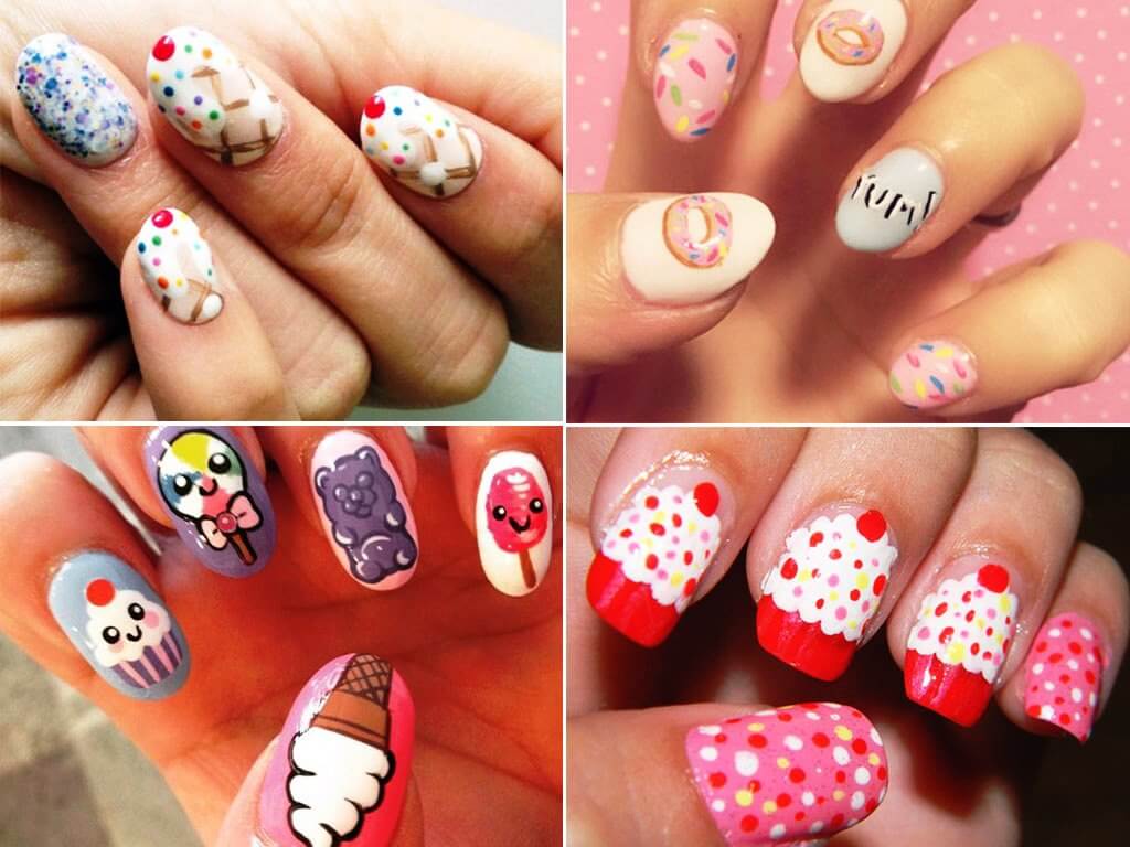 Classic-Desserts2 Top 10 Hottest Thanksgiving Nail Art Designs To Try