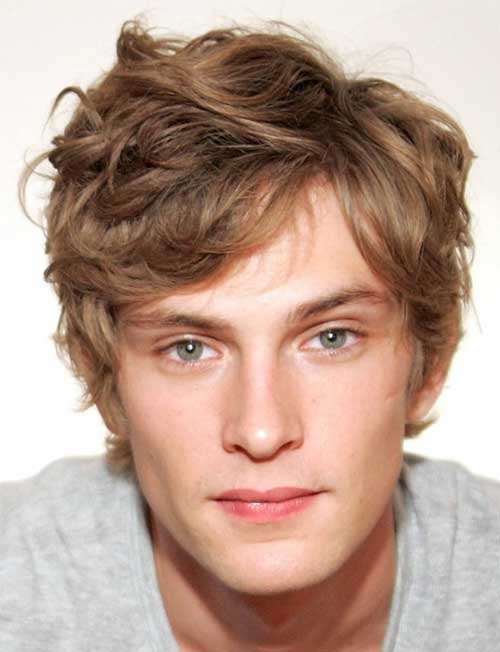 20+ Most Stylish Hair Colors for Men 10 Curly-Messy-Hair-for-Men