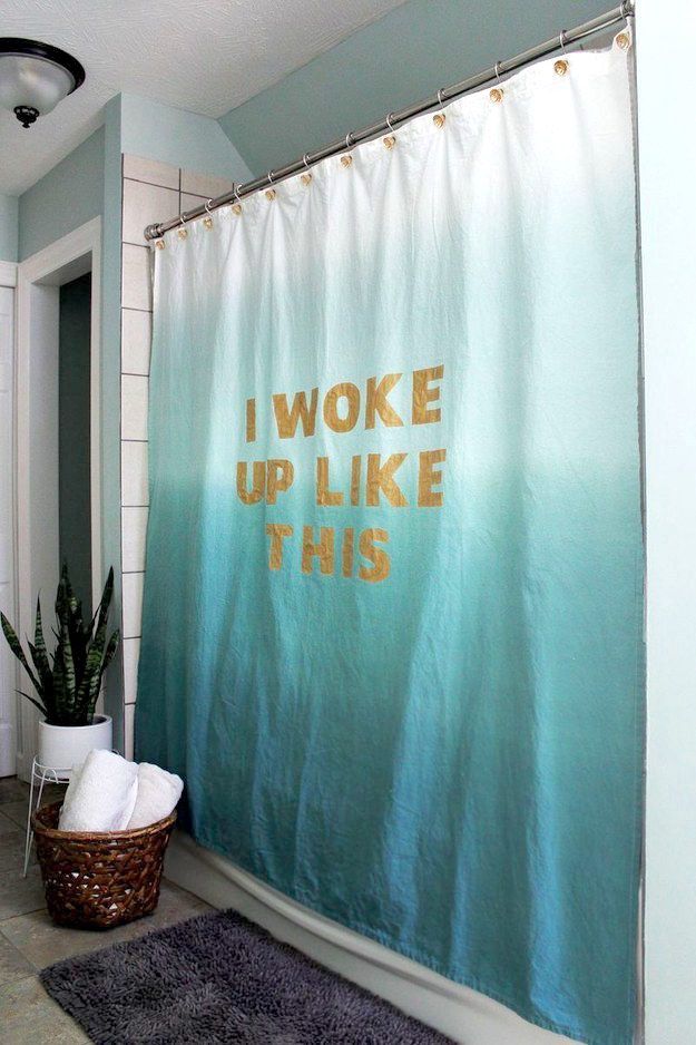 Favorite-Quotes-Curtain3 37+ Creative Curtains Design Ideas To DIY