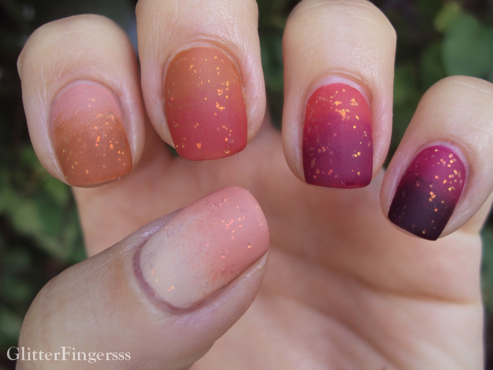 Ombre-Nails-Art1 Top 10 Hottest Thanksgiving Nail Art Designs To Try