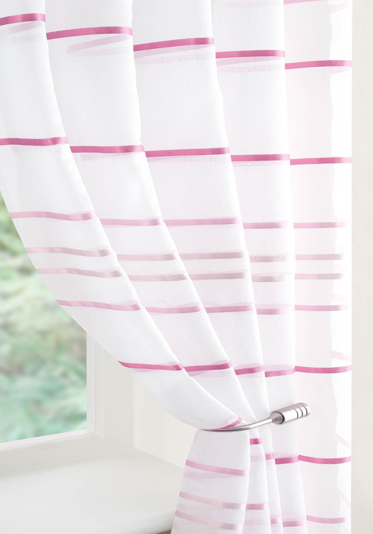 Ribbon Glued Curtain6 37+ Creative Curtains Design Ideas To DIY - 11