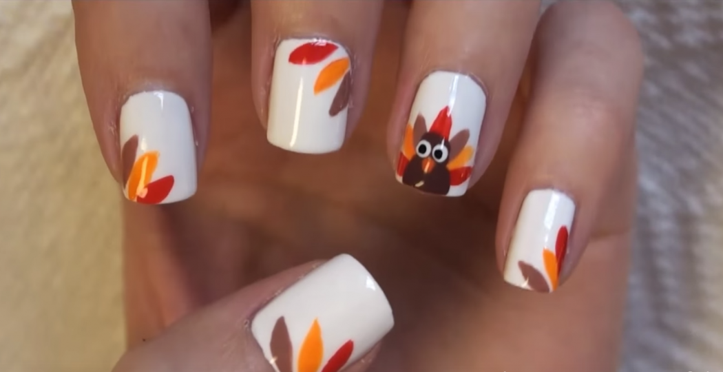 Roasted-Turkey3 Top 10 Hottest Thanksgiving Nail Art Designs To Try