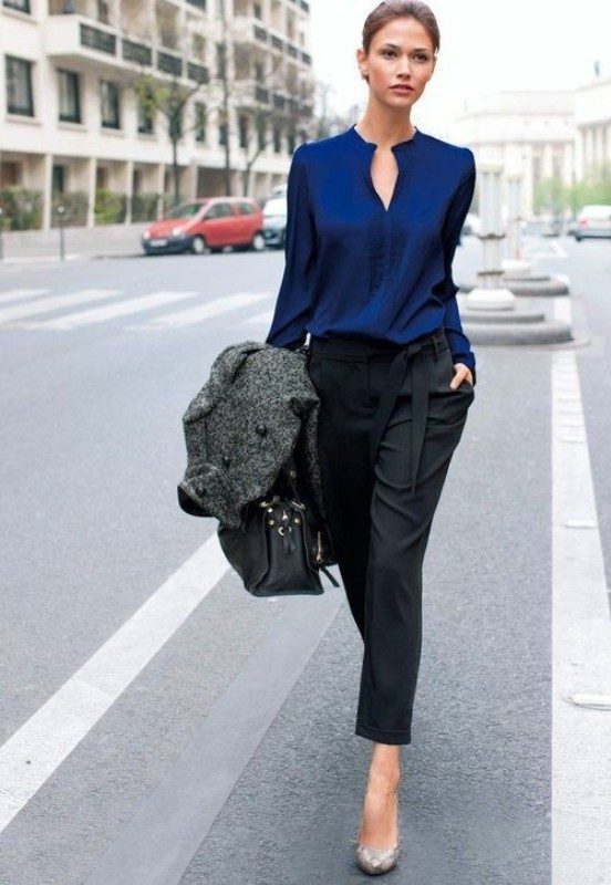 15 Hottest Fashion Color Trends You'll Love 85 cobalt and navy blue (12)