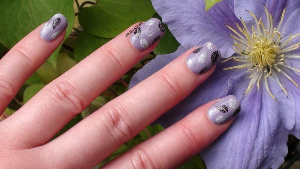 36 Easiest Feather Nail Art Designs 12 feather nail art, easy toothpick design 2