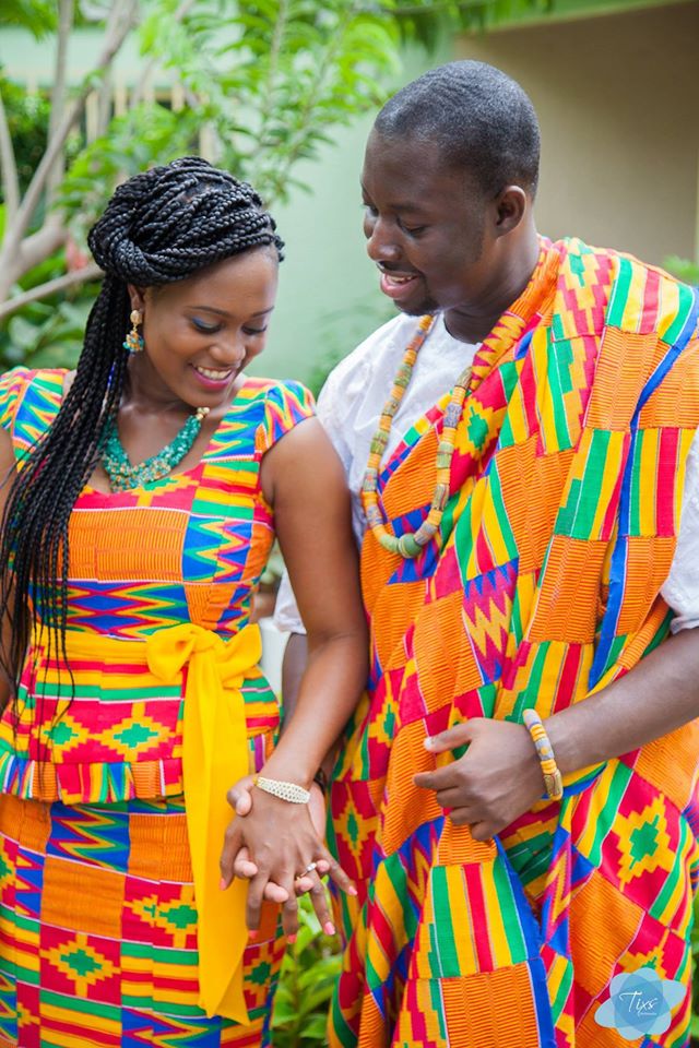 25+ Women Engagement Outfit Ideas Coming 28 kente-3