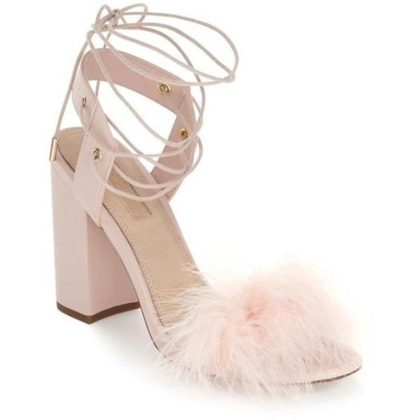 marabou feather shoes (2)