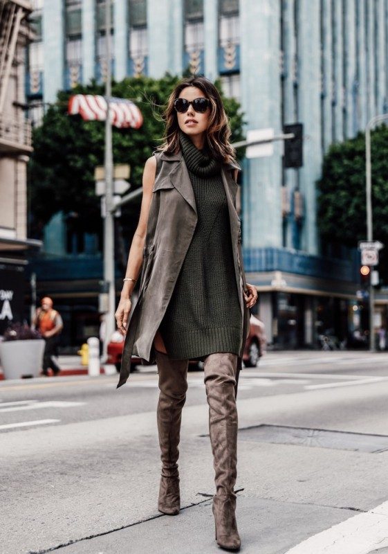 15 Hottest Fashion Color Trends You'll Love 67 olive green and khaki outfits (5)