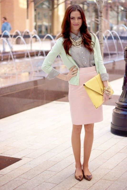 15 Hottest Fashion Color Trends You'll Love 10 pastel outfits (8)