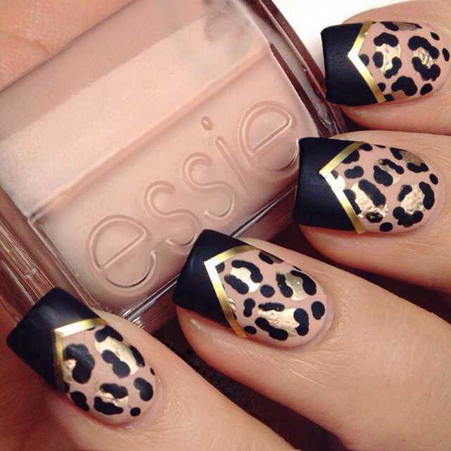 space10a 6 Most Stylish Leopard and Cheetah Nail Designs