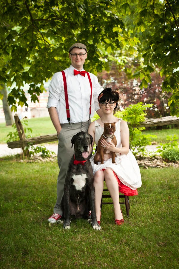 25+ Women Engagement Outfit Ideas Coming 31 white-red-rock-and-roll-wedding-red-suspenders-for-the-groom