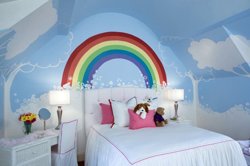 MoreKidsBedrooms12-870x579 +25 Marvelous Kids’ Rooms Ceiling Designs Ideas
