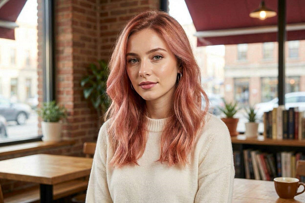 10 Coolest Hair Colors for Next summer 10 Rose Gold hair color 10 Coolest Hair Colors for Next summer - 10 coolest hair colors
