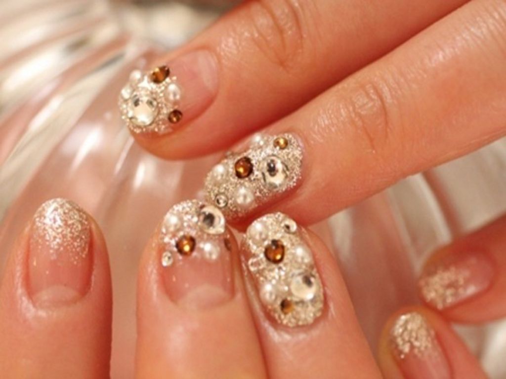 nails-ideas-wedding-nail-art-designs-1024x768-66 50+ Coolest Wedding Nail Design Ideas