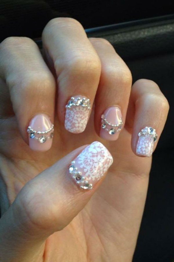 50+ Coolest Wedding Nail Design Ideas 19 wedding-nail-art-design58