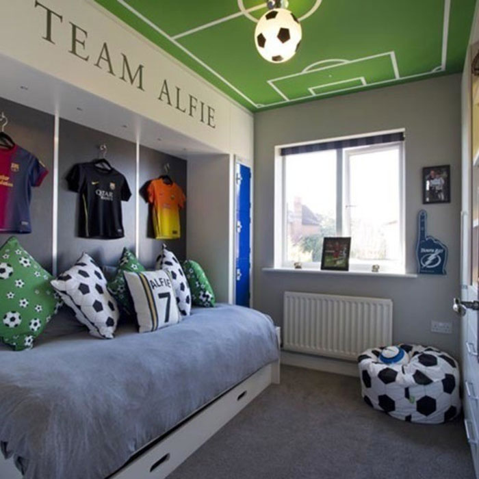 1461064064_i632x632_Football_bedroom +25 Marvelous Kids’ Rooms Ceiling Designs Ideas