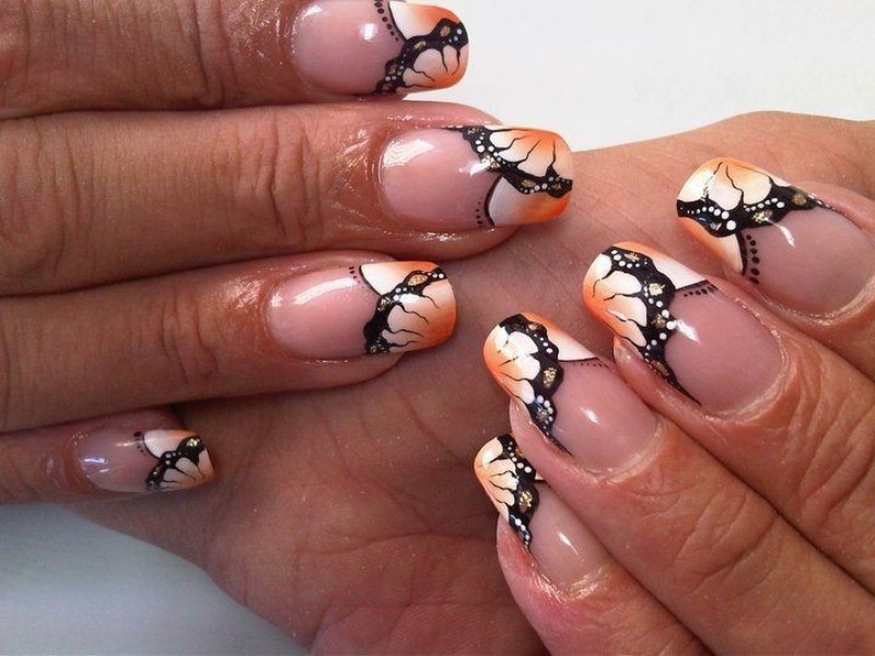French-manicure-16 28+ Dazzling Nail Polish Trends You Must Try in 2022