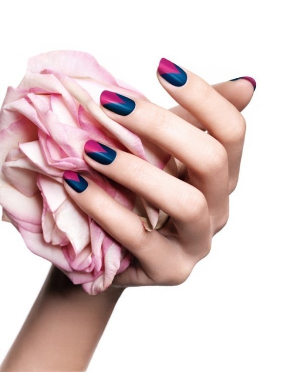 Two-colors 28+ Dazzling Nail Polish Trends You Must Try in 2022