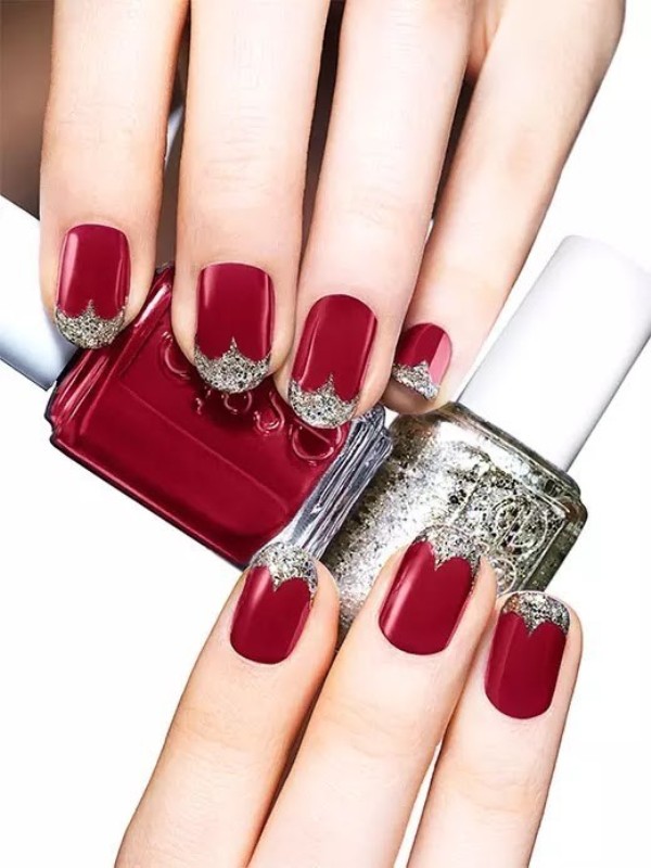 glittering-nails-3 28+ Dazzling Nail Polish Trends You Must Try in 2022