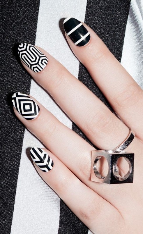 striped-nails 28+ Dazzling Nail Polish Trends You Must Try in 2022